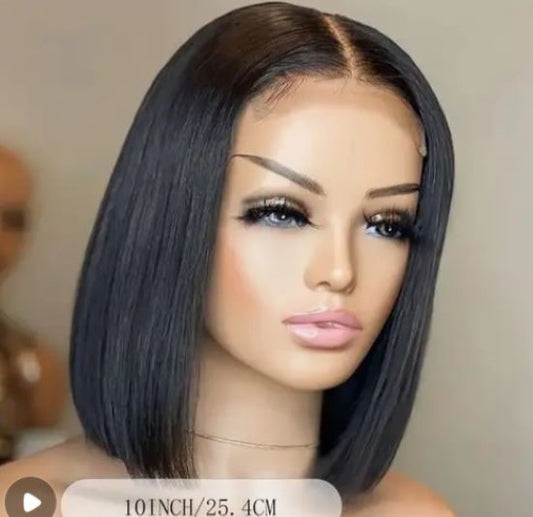 10 inch Brazilian Glueless Wig