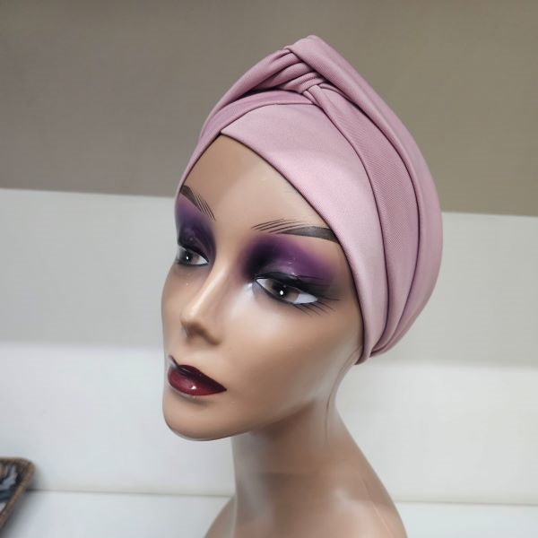 Pink Twist Headwrap/Turban