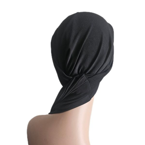 Ready-to-Wear Multi-Style Headwrap/Doek - Black