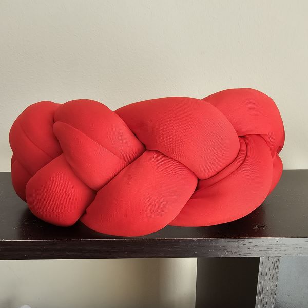 Red Braided Headband - One Size Fits All