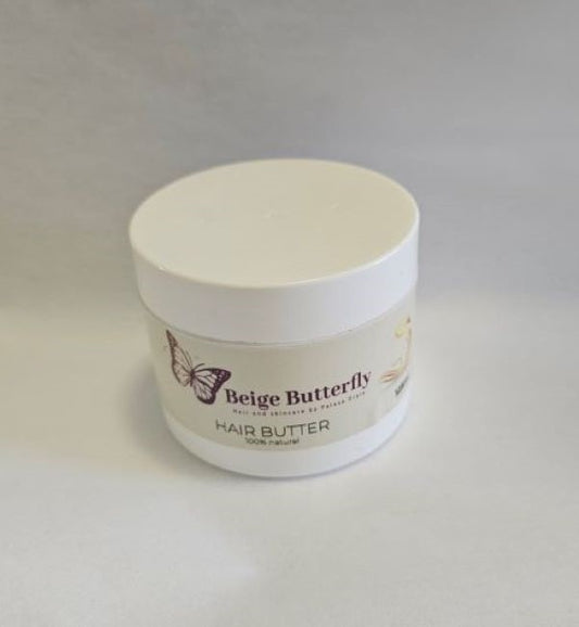 Beige Butterfly Hair Butter