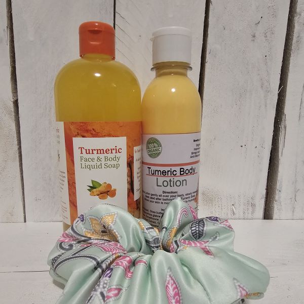 Tumeric Liquid Soap and Body Lotion