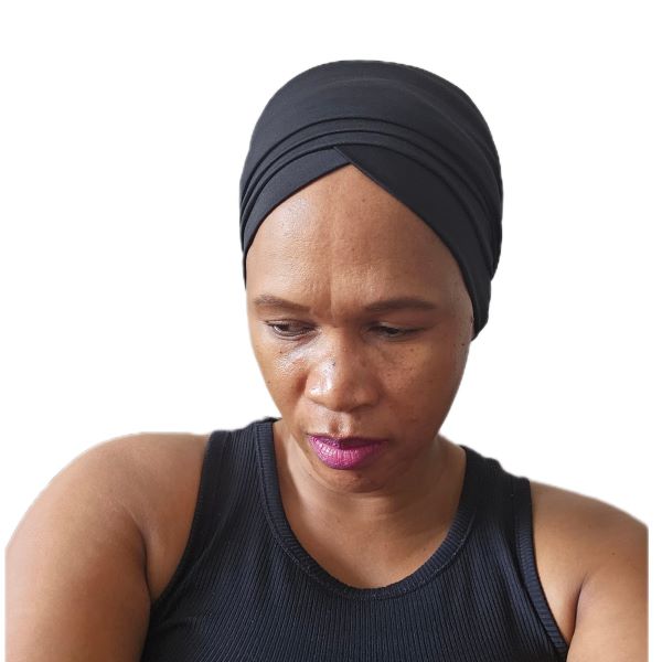 Ready-to-Wear Multi-Style Headwrap/Doek - Black