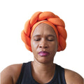 Braided Headwrap - Orange