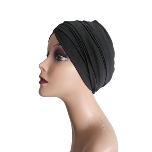 Ready-to-Wear Multi-Style Headwrap/Doek - Black