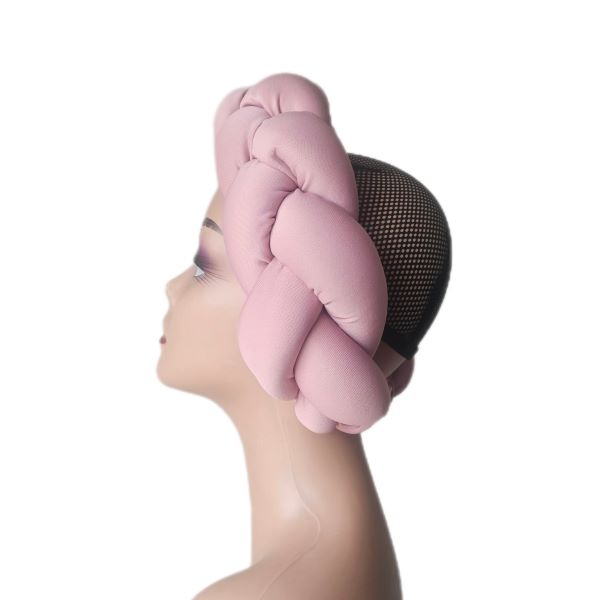 Light Pink Braided Headband - One Size Fits All