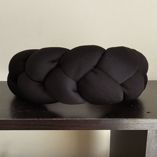 Black Braided Headband - One Size Fits All