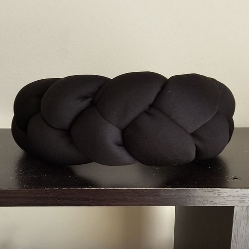 Black Braided Headband - One Size Fits All