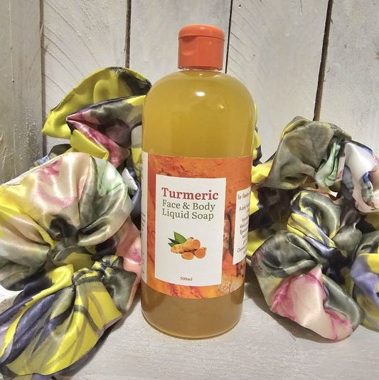 Tumeric Face and Body  Liquid Soap - 500ml