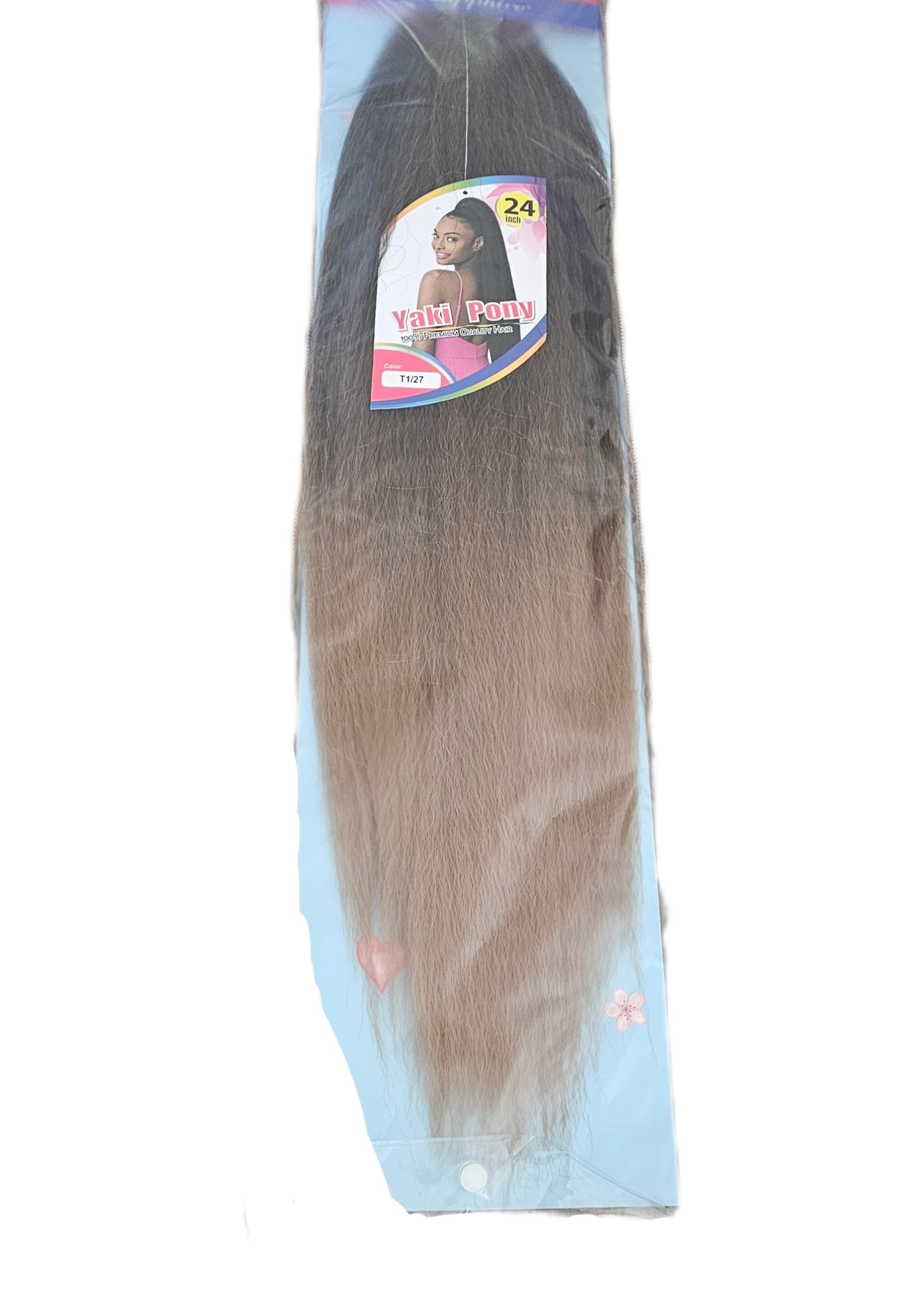 24 Inch Yaki Ponytail - Colour 1/27
