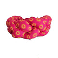 Shweshwe Pink Braided Headband - One Size Fits All